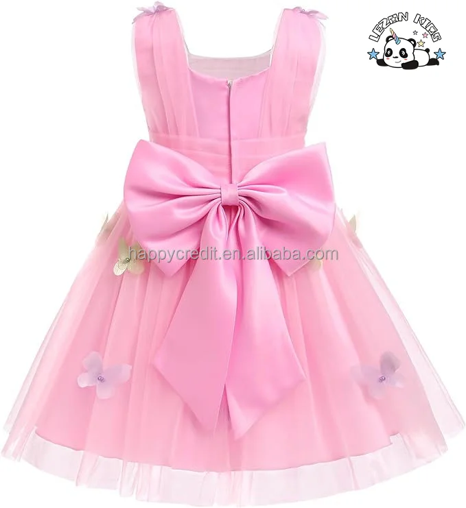 LEZONKIDS - Customize Girls Tutu Dress 3D Butterfly Baby Girls' Special Occasion Dresses Princess Party Tutu Ball Gowns dress for girls